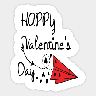 Happy valentine's day Sticker